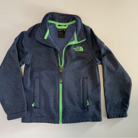 The North Face track Jacket 5/6 blue green zipper